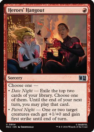 Heroes' Hangout [MSC 804]  Foil
