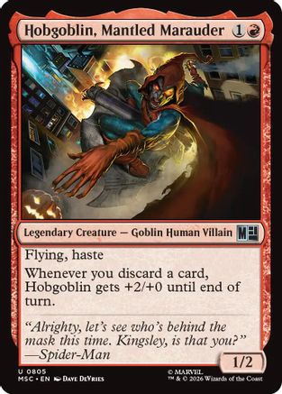 Hobgoblin, Mantled Marauder [MSC 805]