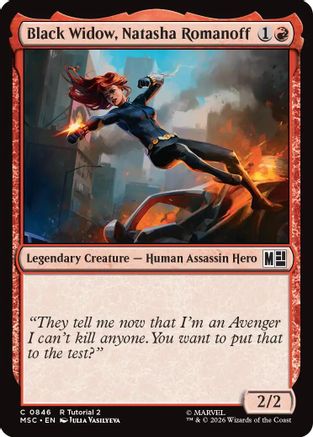 Black Widow, Natasha Romanoff [MSC 846]