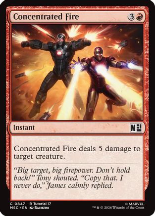 Concentrated Fire [MSC 847]