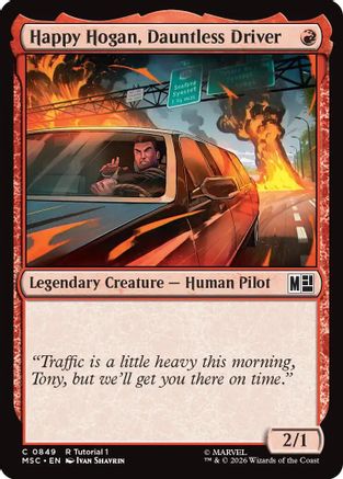 Happy Hogan, Dauntless Driver (0849) [MSC 849]