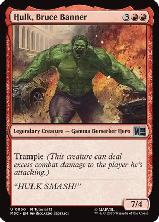 Hulk, Bruce Banner [MSC 850]