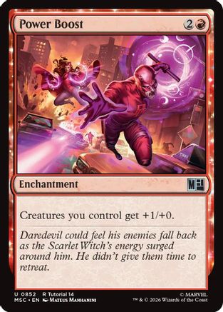 Power Boost [MSC 852]