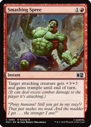 Smashing Spree (0856) [MSC 856]