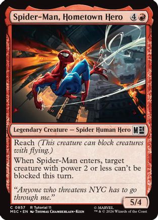Spider-Man, Hometown Hero [MSC 857]