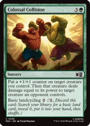 Colossal Collision [MSC 558]