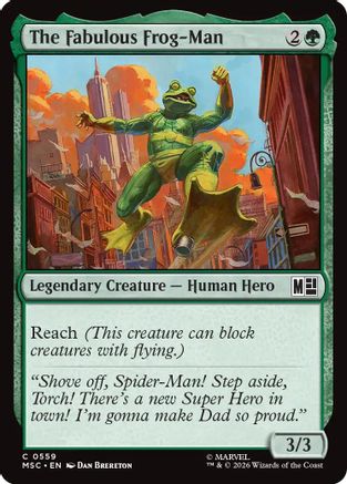 The Fabulous Frog-Man [MSC 559]