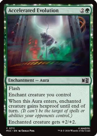 Accelerated Evolution [MSC 711]