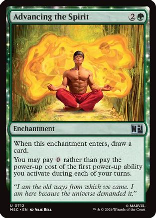 Advancing the Spirit [MSC 712]