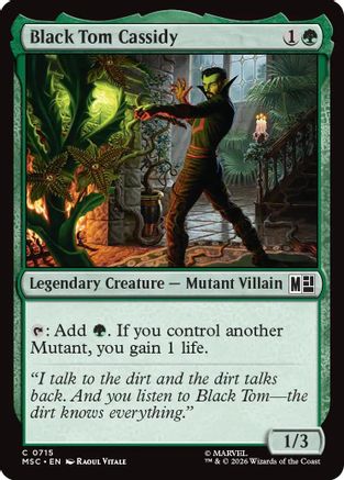 Black Tom Cassidy [MSC 715]