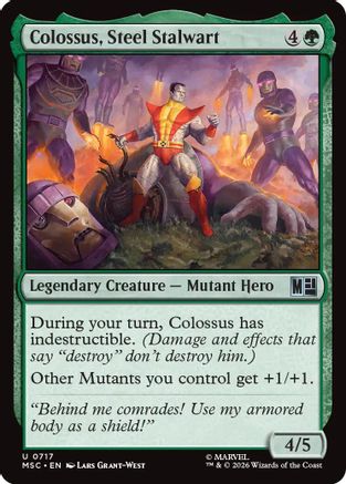 Colossus, Steel Stalwart [MSC 717]