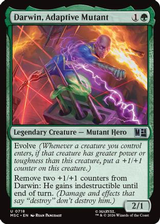 Darwin, Adaptive Mutant [MSC 718]  Foil
