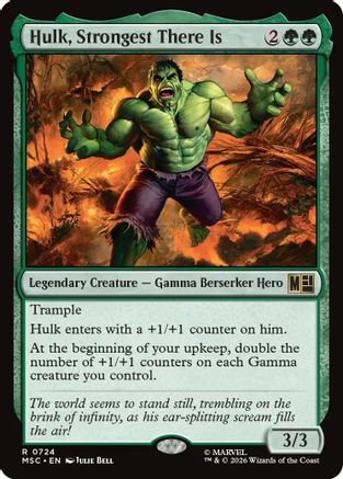 Hulk, Strongest There Is [MSC 724]