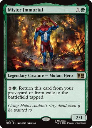 Mister Immortal [MSC 727]