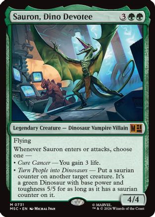 Sauron, Dino Devoteee [MSC 731]