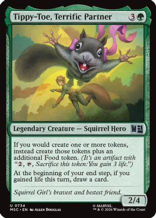 Tippy-Toe, Terrific Partner [MSC 734]  Foil