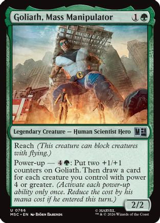 Goliath, Mass Manipulator [MSC 766]  Foil