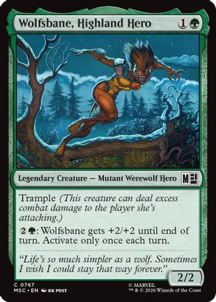Wolfsbane, Highland Hero [MSC 767]