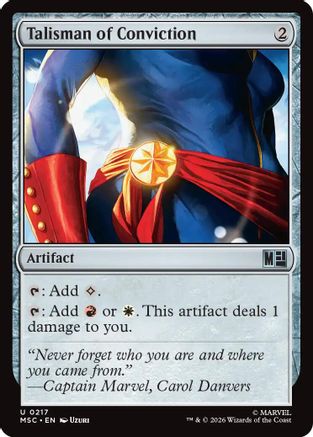 Talisman of Conviction [MSC 217]