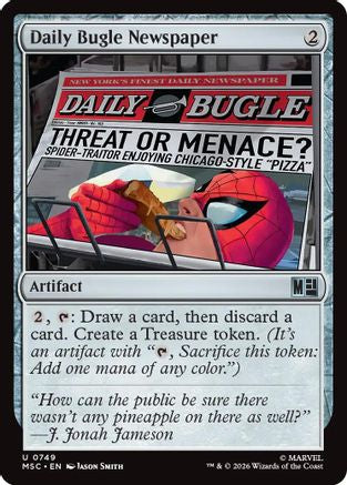 Daily Bugle Newspaper [MSC 749]