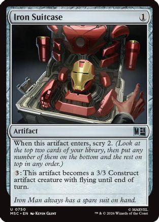 Iron Suitcase [MSC 750]  Foil
