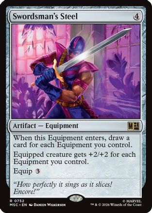 Swordsman's Steel [MSC 752]  Foil