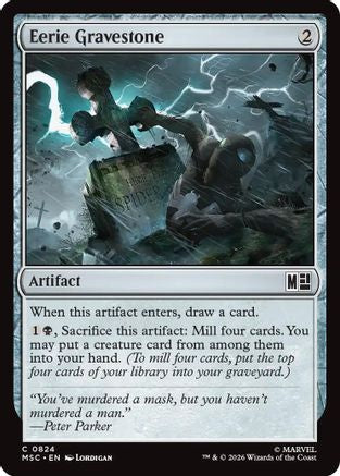 Eerie Gravestone [MSC 824]