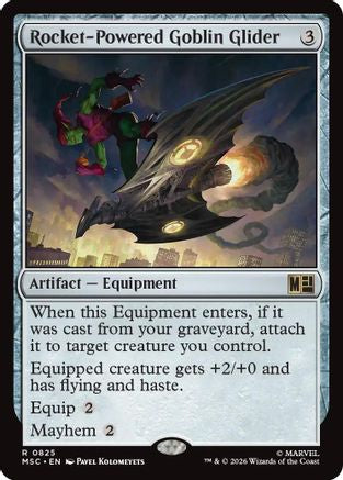 Rocket-Powered Goblin Glider [MSC 825]  Foil