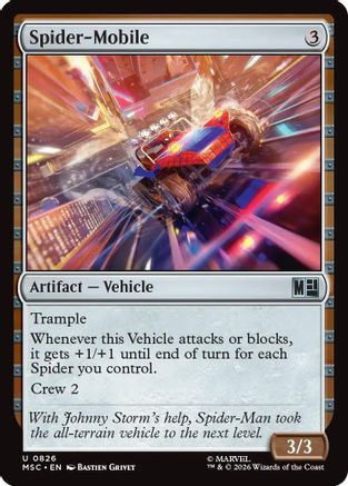 Spider-Mobile [MSC 826]  Foil