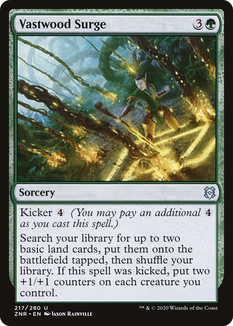 {C} Vastwood Surge [Zendikar Rising][ZNR 217]