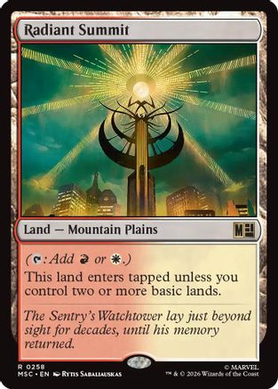 Radiant Summit [MSC 258]