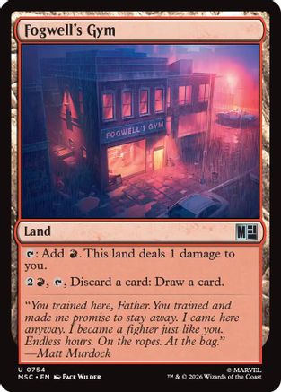 Fogwell's Gym [MSC 754]