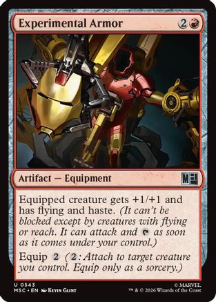 Experimental Armor [MSC 543]  Foil