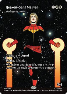{@@MSC R} Heaven-Sent Marvel - Archangel of Thune (Borderless) [MAR 041]