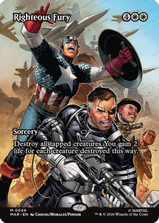 Righteous Fury (Borderless) [MAR 049]