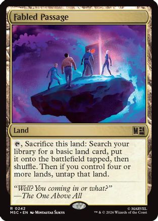 Fabled Passage (Surge Foil) [MSC 242]  Foil
