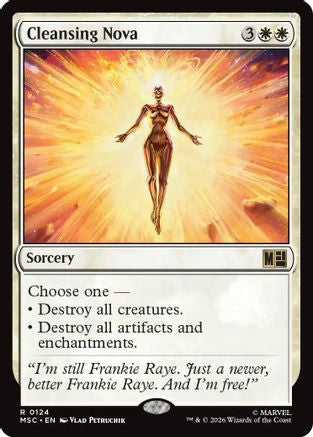Cleansing Nova [MSC 124]