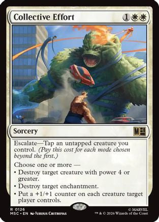 Collective Effort (Surge Foil) [MSC 126]  Foil