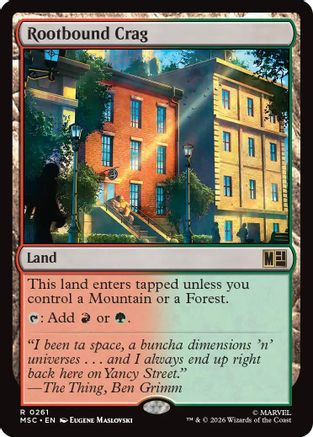 Rootbound Crag [MSC 261]