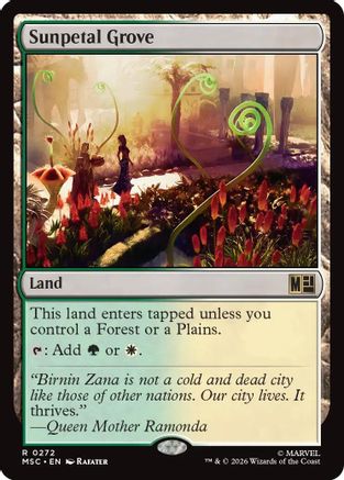 Sunpetal Grove (Surge Foil) [MSC 272]  Foil
