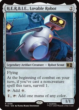 H.E.R.B.I.E., Lovable Robot [MSC 106]