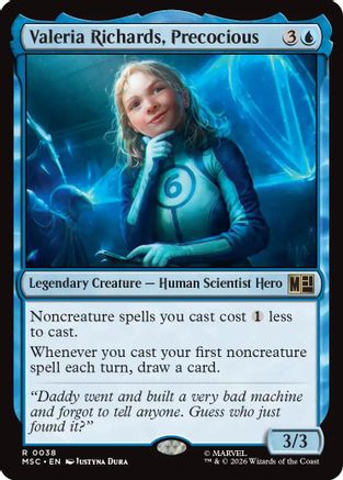 Valeria Richards, Precocious (Surge Foil) [MSC 038]  Foil