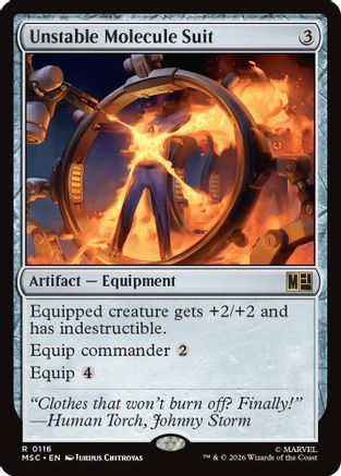 Unstable Molecule Suit (Surge Foil) [MSC 116]  Foil