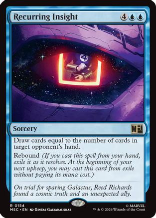 Recurring Insight (Surge Foil) [MSC 154]  Foil