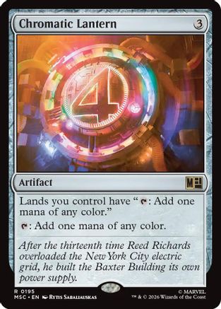 Chromatic Lantern (Surge Foil) [MSC 195]  Foil
