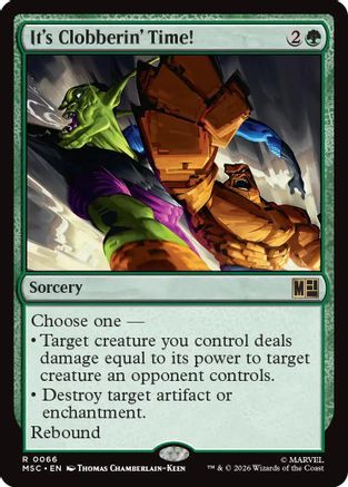 It's Clobberin' Time! [MSC 066]