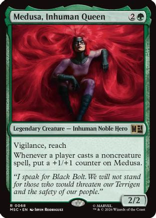Medusa, Inhuman Queen [MSC 068]