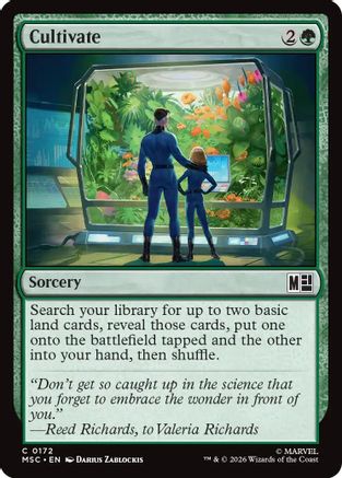 Cultivate [MSC 172]
