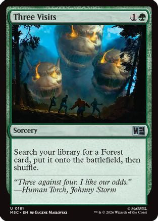 Three Visits (Surge Foil) [MSC 181]  Foil