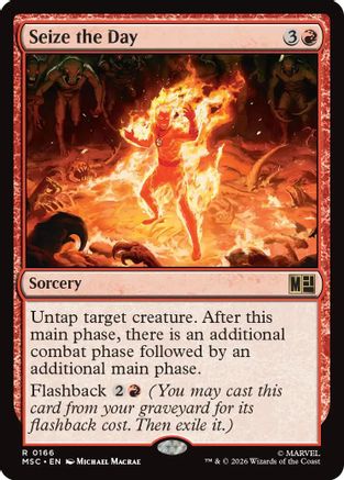 Seize the Day (Surge Foil) [MSC 166]  Foil